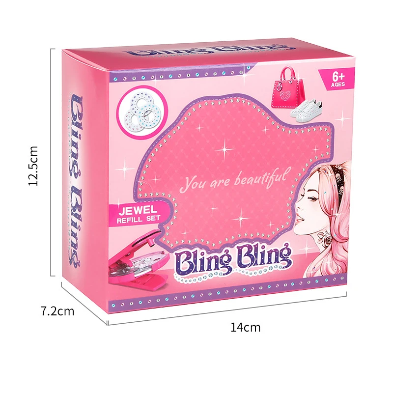 180 набор драгоценных камней Bling Роскошный игрушек для макияжа стеклянные стразы