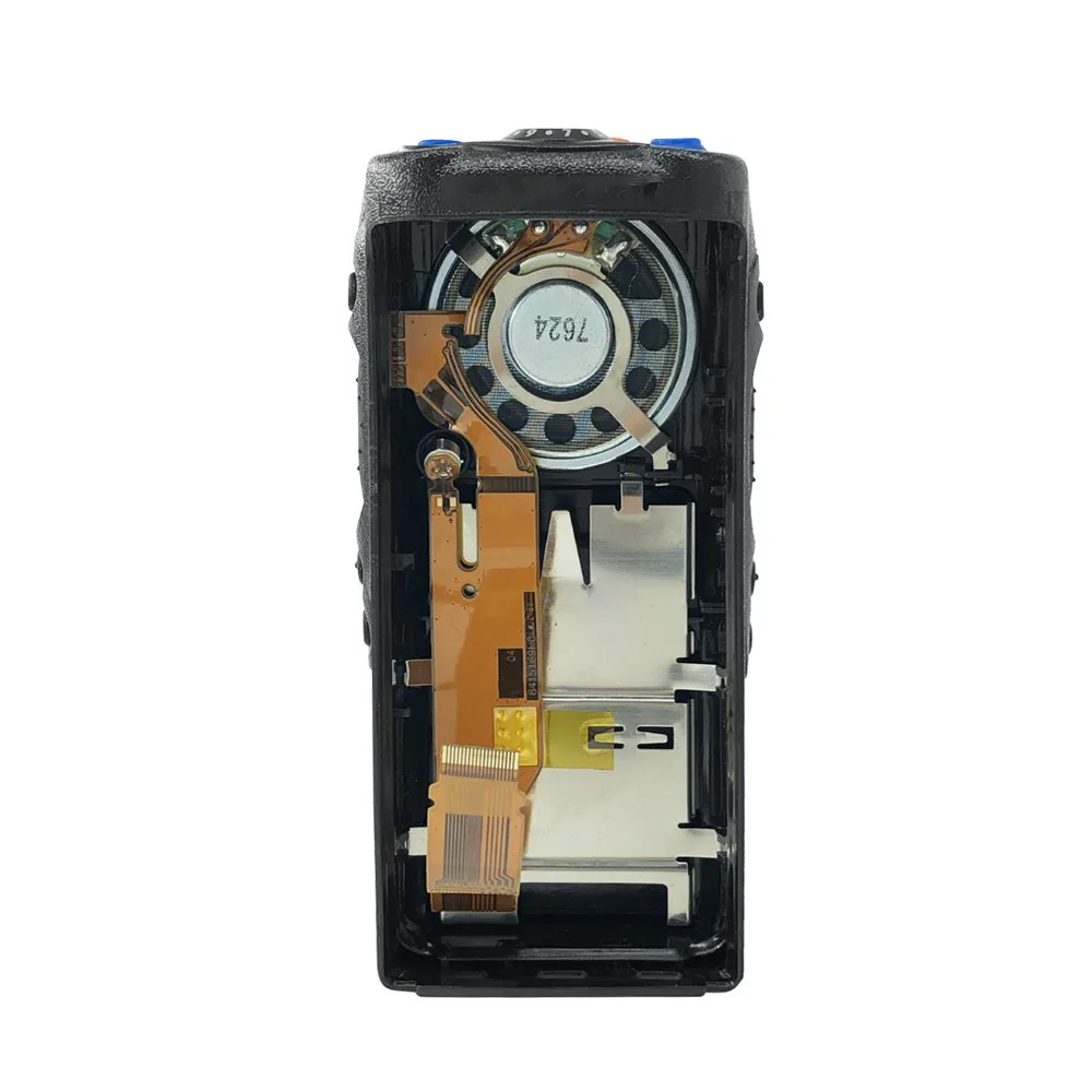 PMLN4216 Walkie Talkie Replacement Front Housing Case Cover with Speaker Mic For HT750 GP340 GP328 Radios