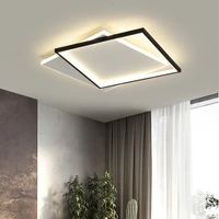 modern dimmable ceiling lights black bedroom nordic dining room led ceiling lights living room lampara techo room decoration yq5