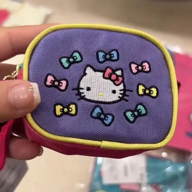 Hello бумажник &quotКотёнок&quot Милая Холщовая Сумка для наушников с вышивкой