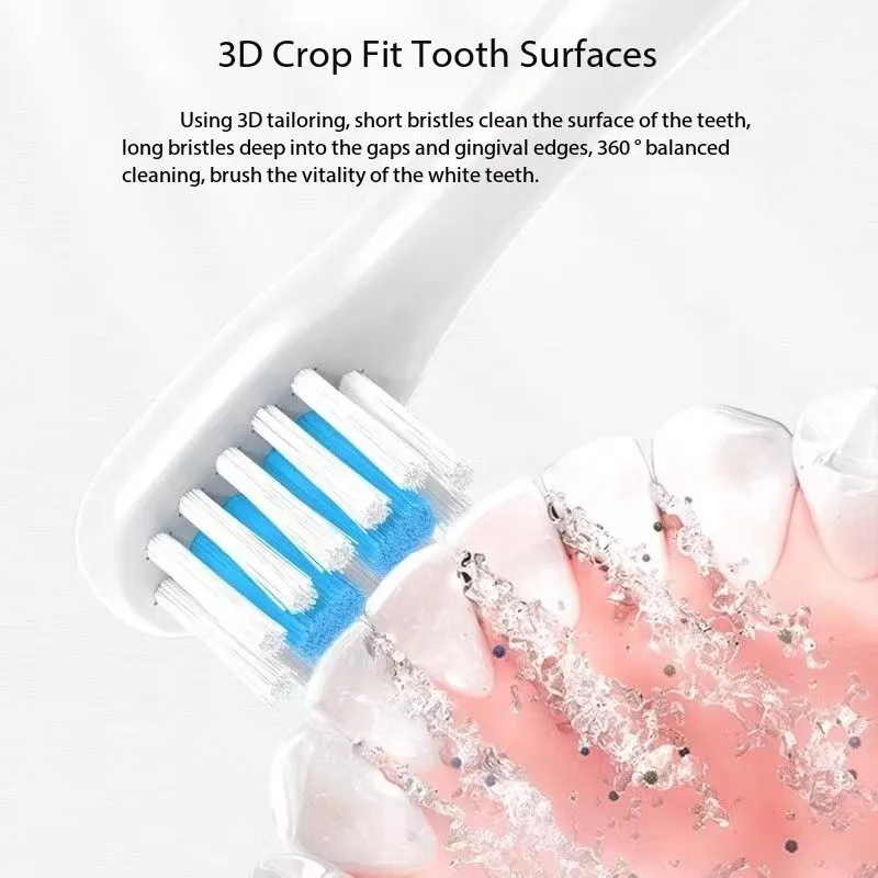 SOOCAS C1 детские насадки для зубных щеток 4PCS