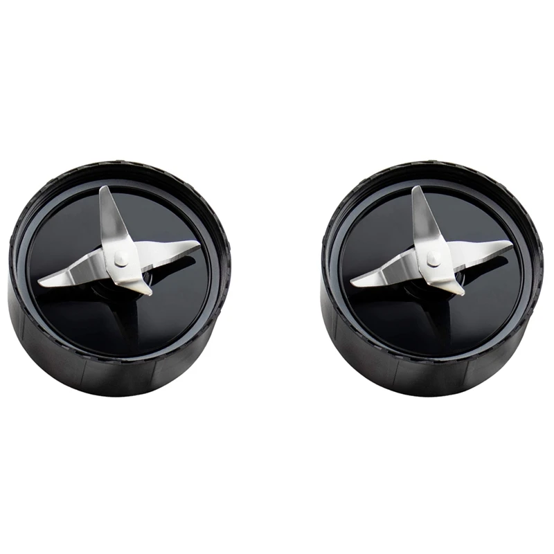 

2X Cross Blade Replacement Part Compatible For Magic-Bullet (250W, MB1001 Series) Blade Stainless Steel Cross Blade