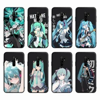 hatsune miku phone case for redmi k20 k40 pro plus 10 9a 9 8a 8 7a 7 6 5 4x silicone cover