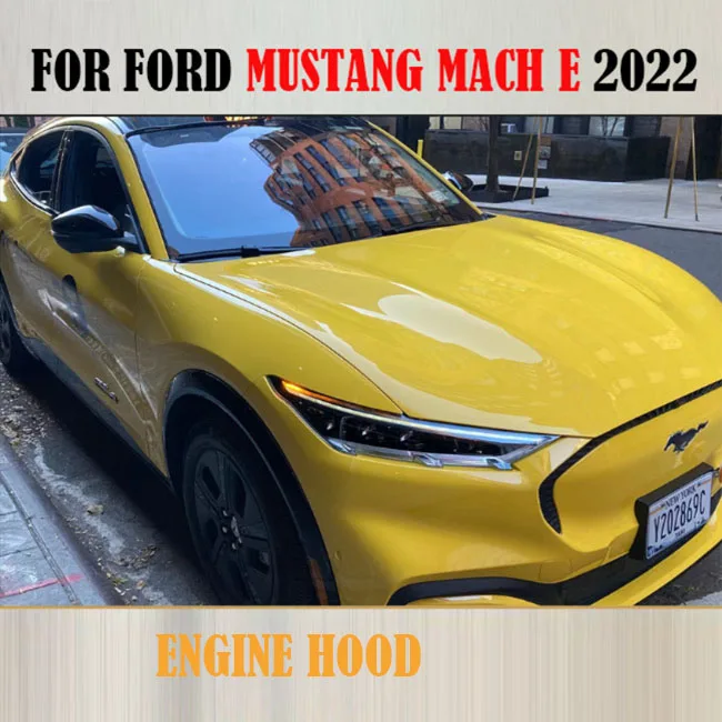 Передняя капота BAINEL для FORD MUSTANG MACH E капот в сборе 2021 US VISION OEM No LJ8Z16612A