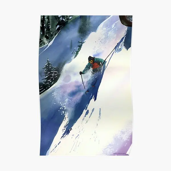 

Extreme Downhill Poster Home Decoration Room Print Art Modern Decor Painting Wall Vintage Picture Funny Mural No Frame