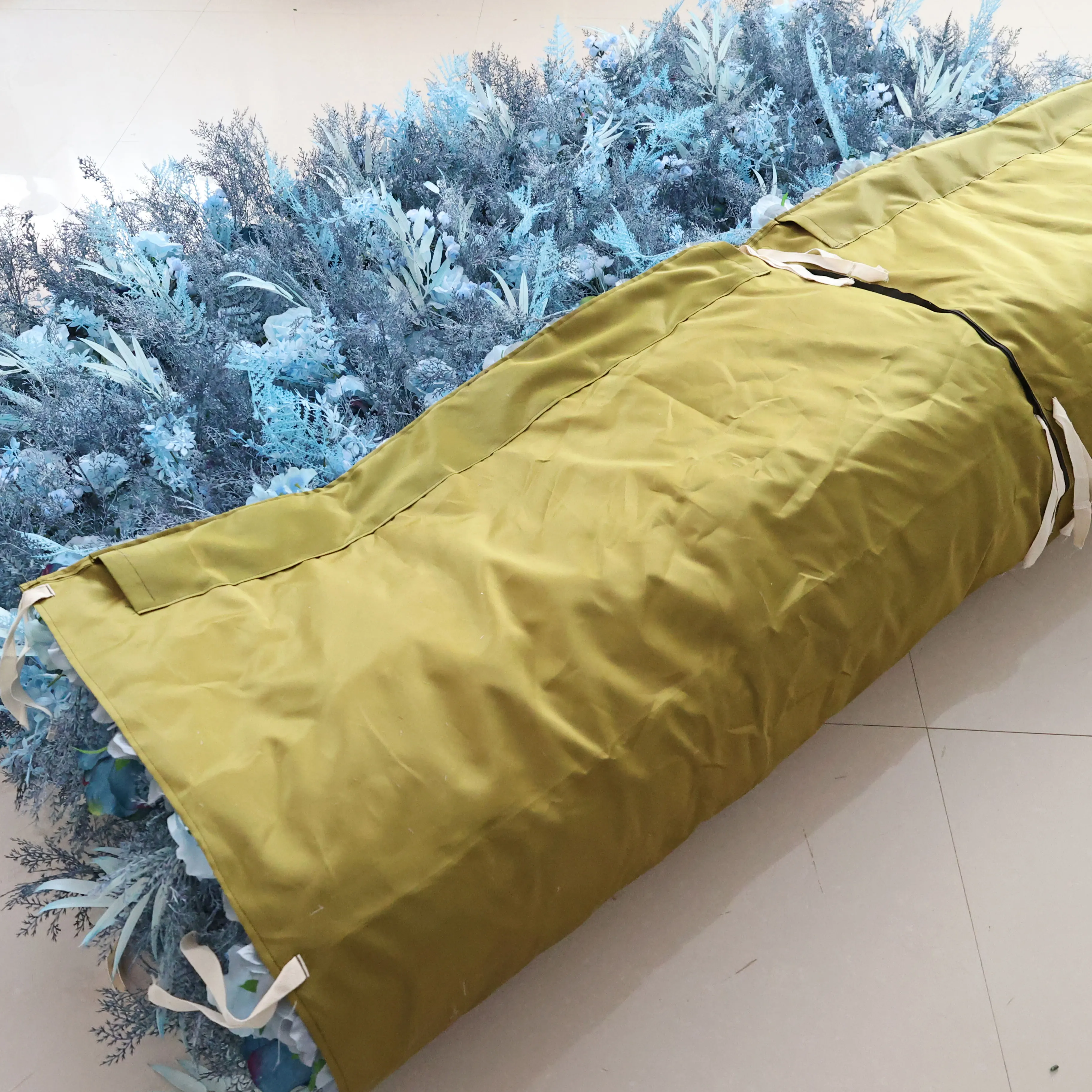 YuLiFlower Индивидуальные свадебные настенные украшения свертывающиеся 5D цветы