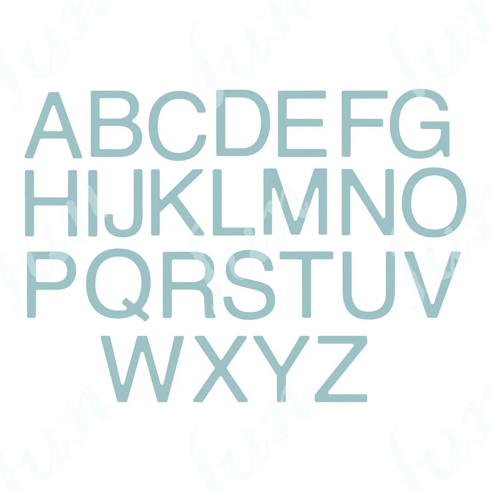 

Arrival New Uppercase Alphabet Metal Cutting Dies for Handmade Diy Scrapbook Paper Crafts Stencils Photo Album Decoration Molds