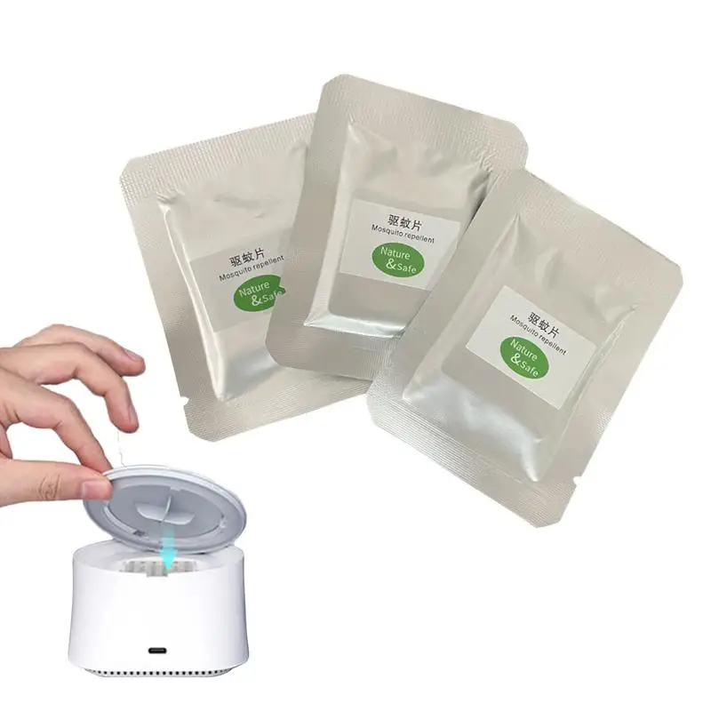 

Electronic Mosquitoes Repeller Portable Type C Rechargeable Mosquitoes Control Machine For Camping With Built-In Mute Fan To