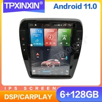 2din tesla style android 11 carplay autoradio for buick encore car radio multimedia tape recorder player navigation headunit gps
