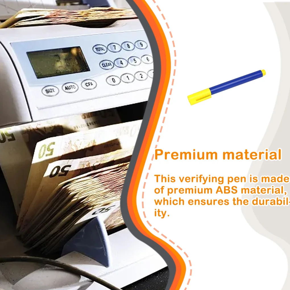 

Verifying Pen False Detector Fine Workmanship Simple Operation Cash Verifier