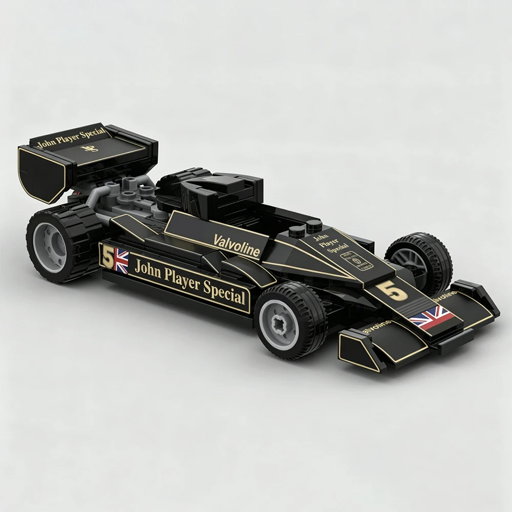 Фото Новая модель MOC Speed ​ ​ Конструктор-модель гоночного автомобиля Lotus 78 серии 1977 года, DIY, для сборки, коллекционный подарок для взрослых №1