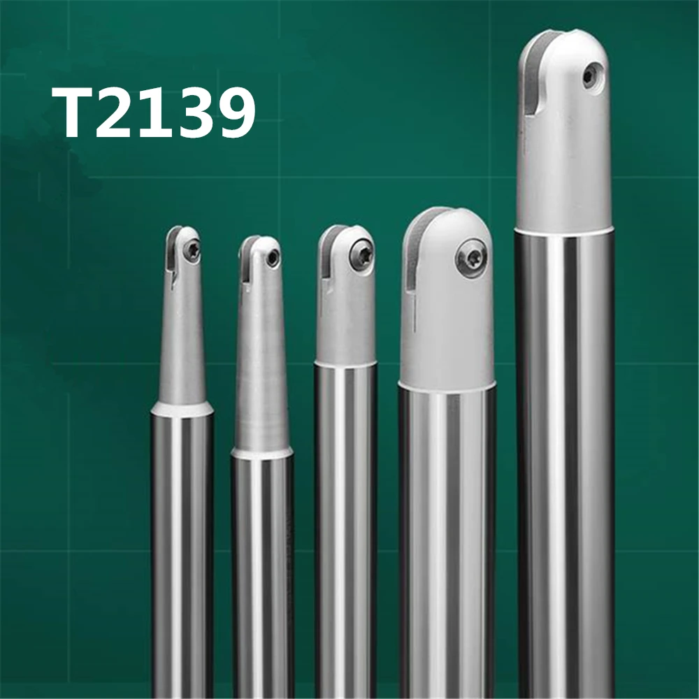 

Ball End Mill Indexable Milling T2139 P3200 Finishing Machining Tool Holder C16 C20 Diameter High Precision CNC Metal Cutting