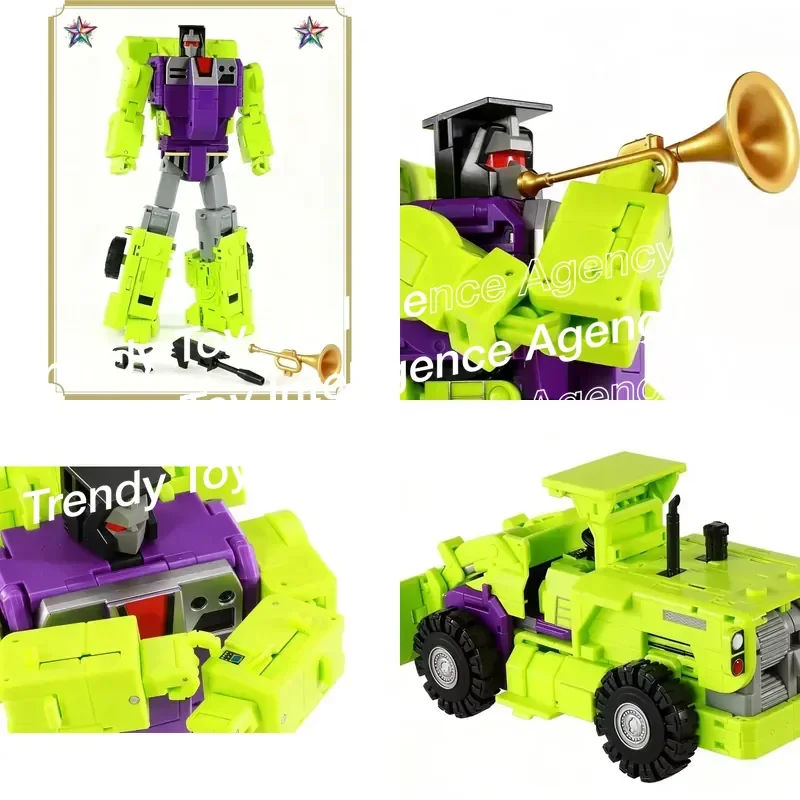 Фото В наличии: Оригинальная трансформируемая игрушка для MMC OX PS-27 PS27 Forklift Hercules Combination Anime Series №1