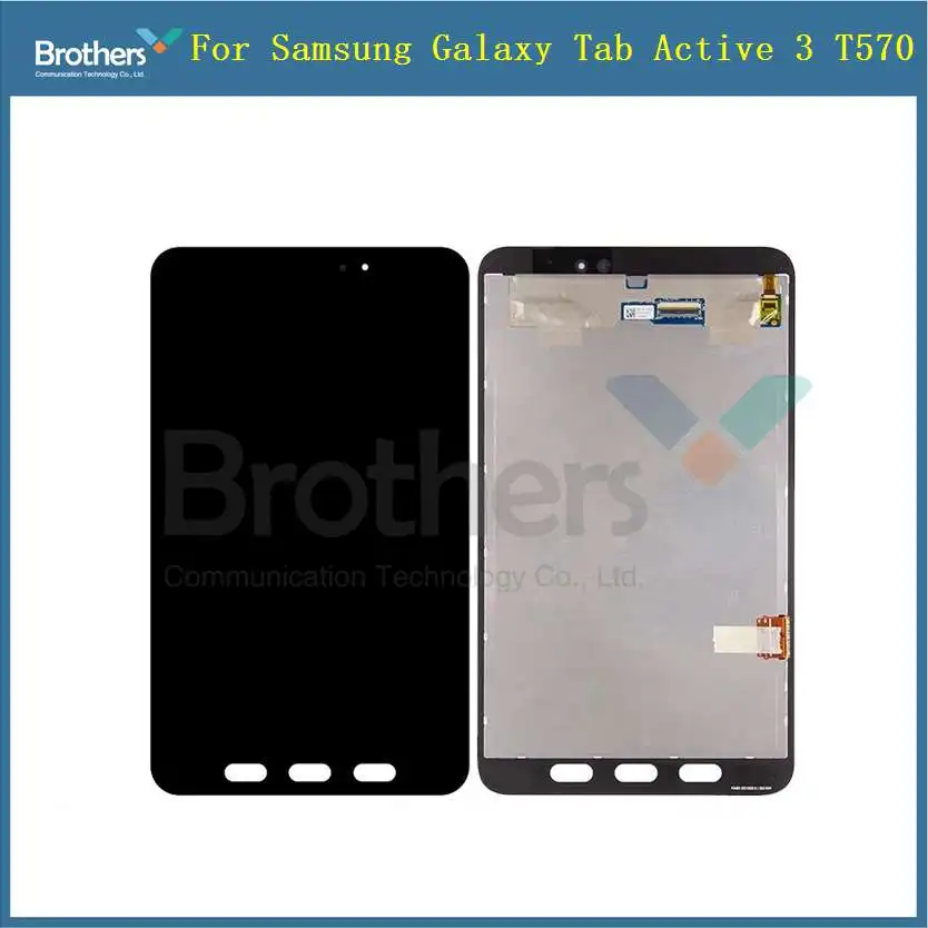 Фото Оригинальный ЖК-дисплей для Samsung Galaxy Tab Active 3 3-го поколения T570 T575 SM-T570 SM-T575, сменный преобразователь сенсорного экрана в сборе №1