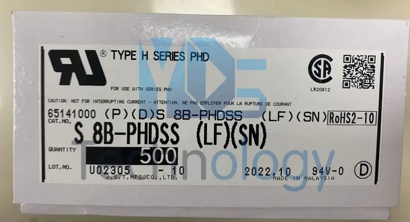 

20Pcs/lot S8B-PHDSS (LF)(SN) CONN HEADER R/A 8POS 2MM Connector New&Original