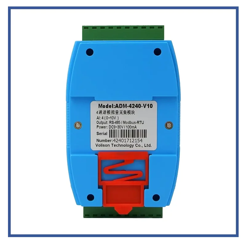 ADM-4240-C 4-канальный аналоговый модуль сбора аналогового сигнала 4–20 мА для ввода 485