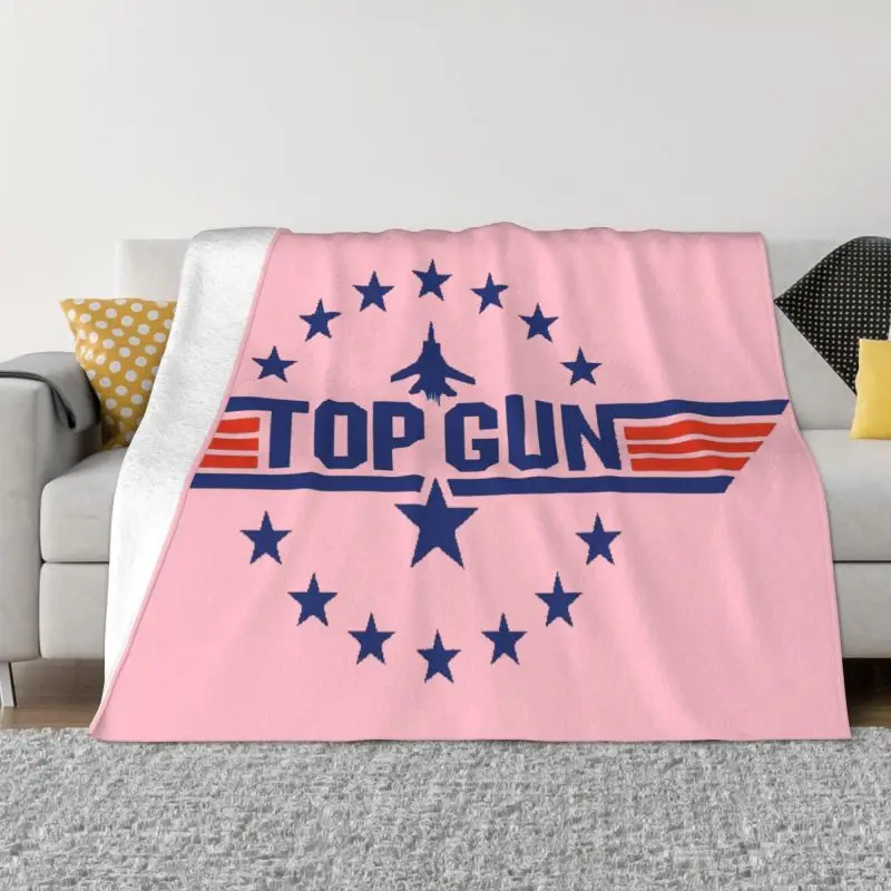 

Fighter Jets Air Force Top Gun Navy Fleece Throw Blanket Flannel Maverick Film Blankets for Bedding Home Couch Quilt Ultra-Soft