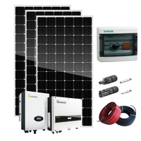 solar panel 5kw photovoltaic system power kit on grid