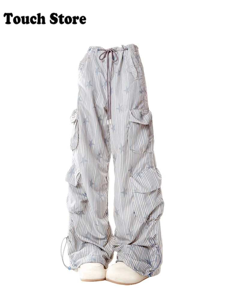 Женские винтажные мешковатые брюки в американском стиле 1920-х годов Харадзюку