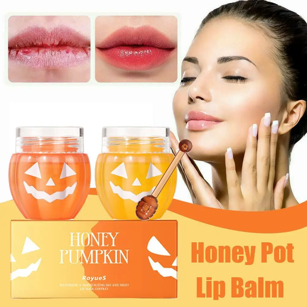 

2pcs 16g Honey Lip Balm Moisturizing Propolis Lip Remove Lips Nourishing With Skin Oil Dead Brush Care Line Reduce Lip Care