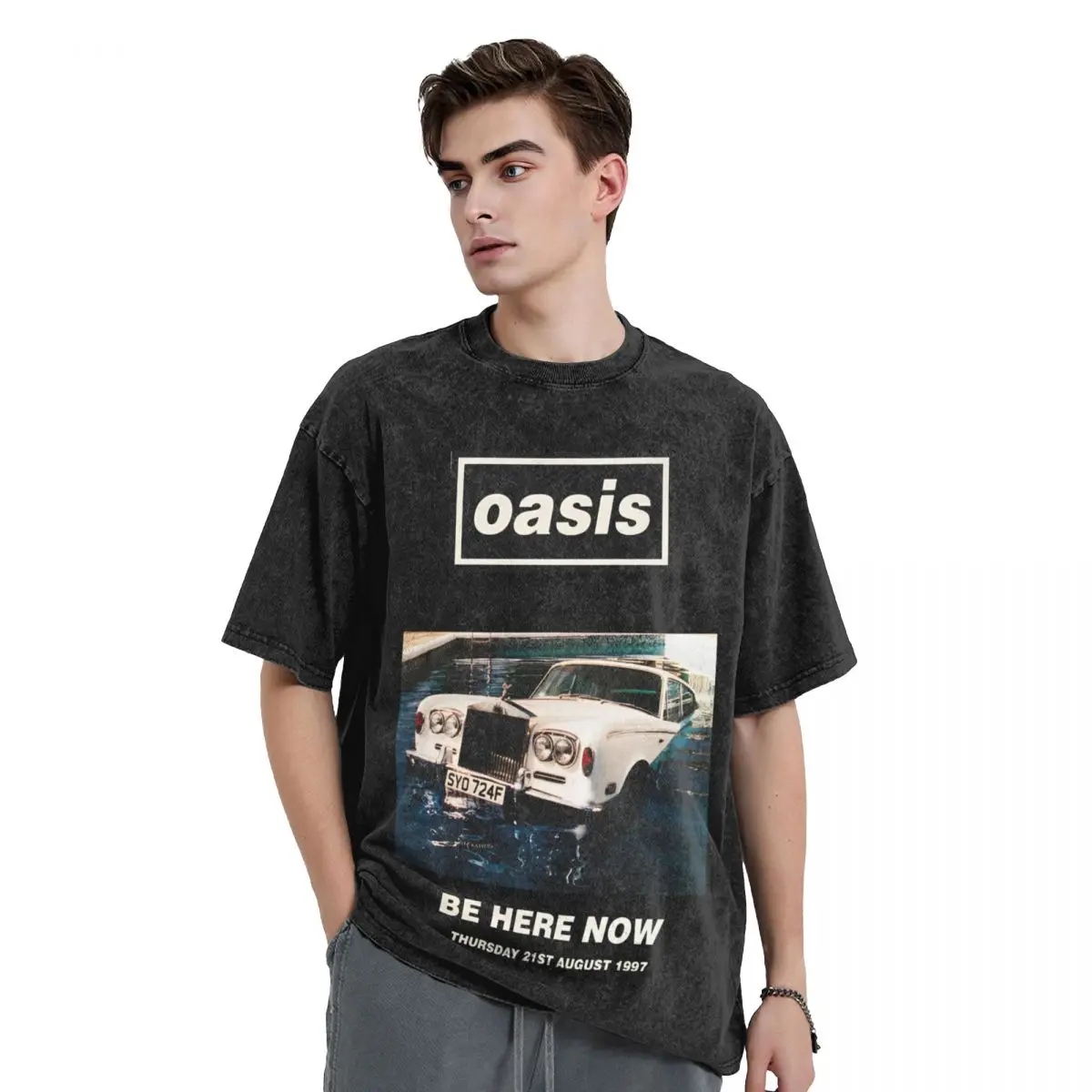 Хлопковые футболки O-Oasis в стиле рок-группы британские музыкальные альбомы ранние