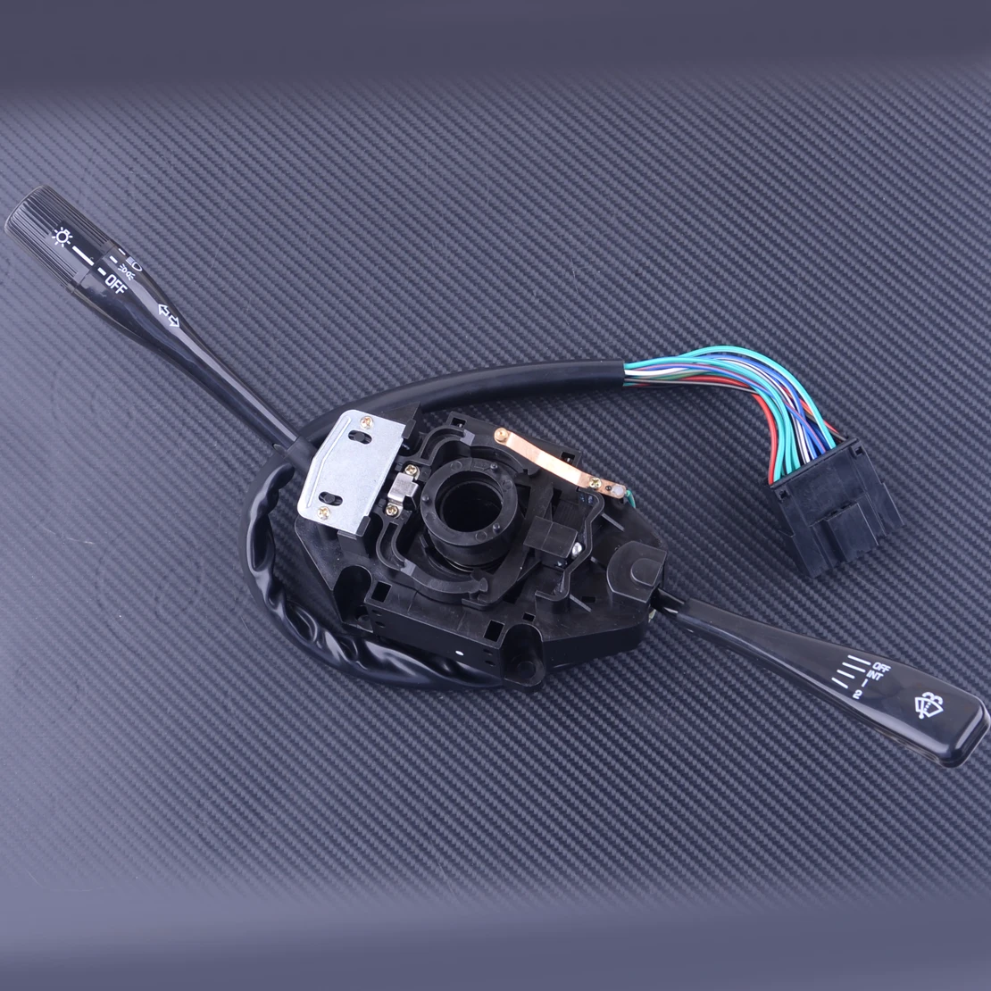 

DWCX пластиковый черный автомобильный комбинированный рычаг переключателя указателя поворота, подходит для Mitsubishi L300 MB 571632 левый руль