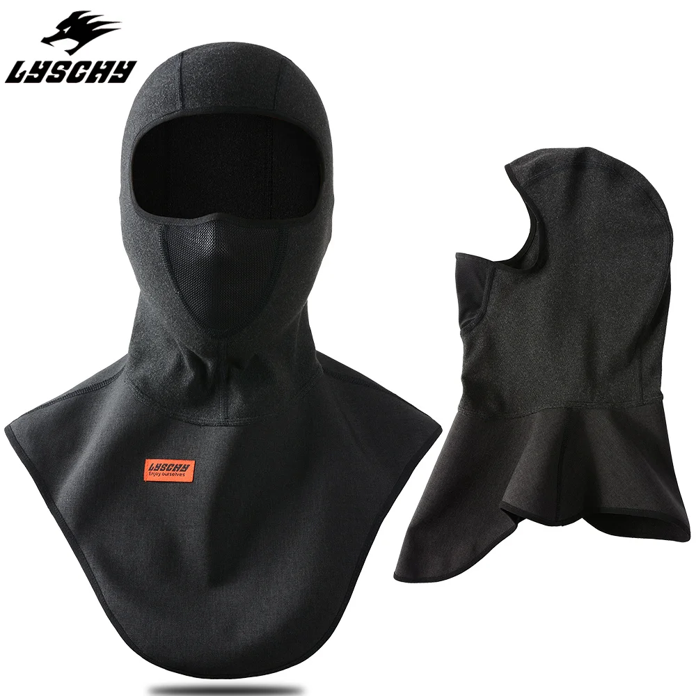 Мужская Балаклава LYSCHY флисовая маска для езды на мотоцикле и велосипеде бандана