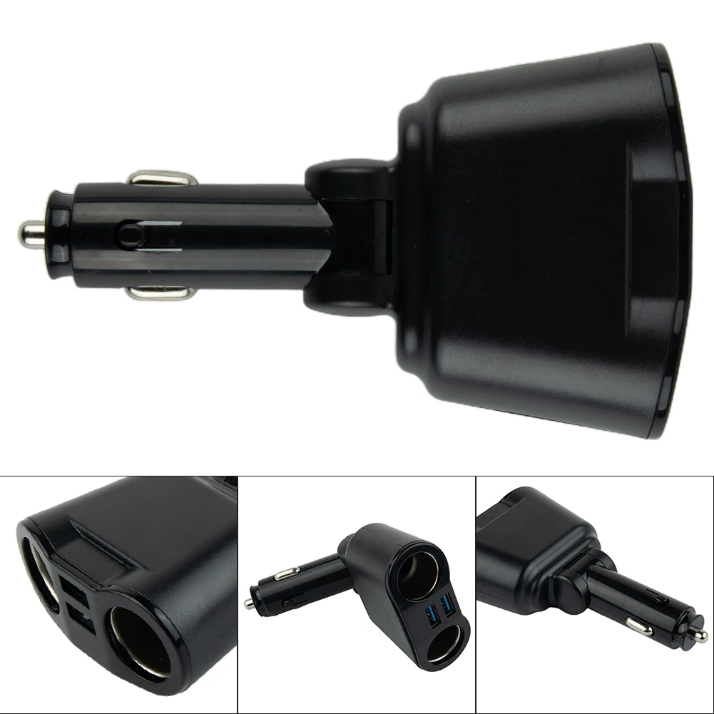 

2 Ports USB Car Charger Fast Charging PD Quick Charge 3.0 USB 120W For Driving Recorder Car Phone Charger Adapter