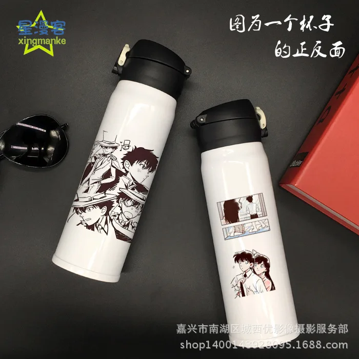 Вместительная уличная вакуумная фляжка из нержавеющей стали с двойными стенками