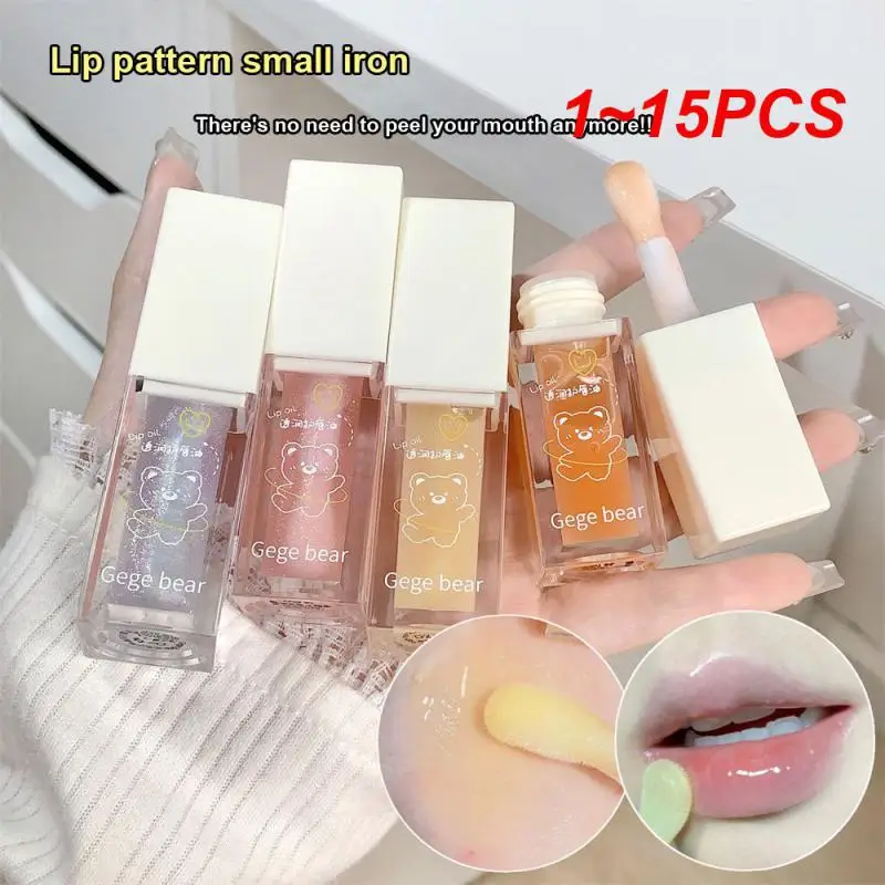 

1~15PCS Lip Oil Water Light Mirror Strong Permeability Long-lasting Waterproof Lightweight Texture