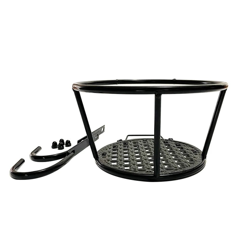 Plant Basket Railing Hanging Basket Flower Pot Storage Stand Detachable Flowerpot Holder