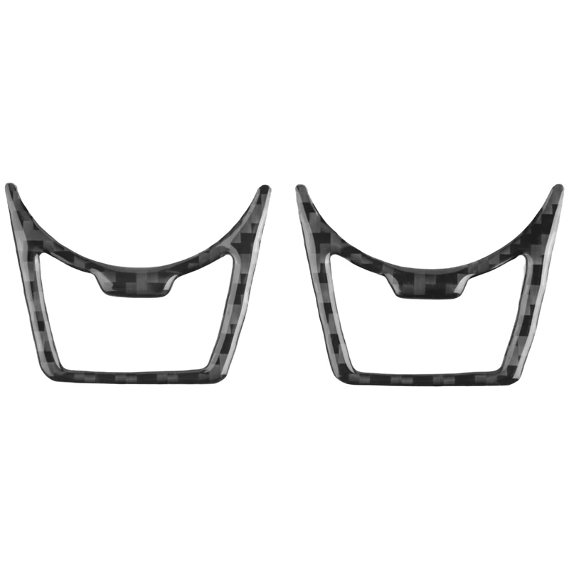 

For Ford Mustang Mustang (2015-2019) F150 Explorer 2015-18 Car Interior Carbon Fiber Headlight Switch Adjustment Frame