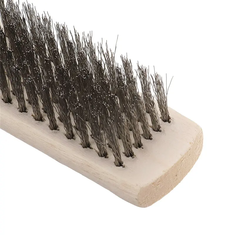 Щетка деревянная для чистки монет латунный ворс. Shine Coins #PS015