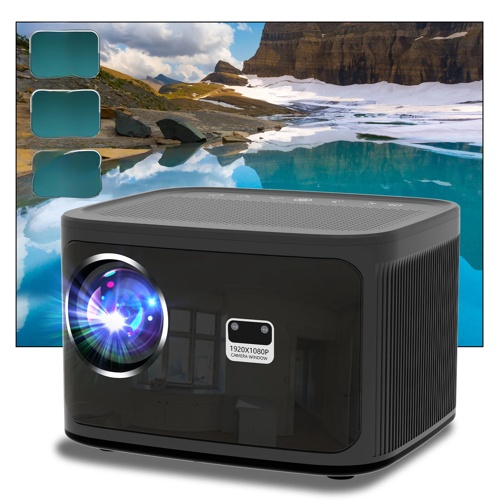 Lightvalve M8 лучший маленький 450 Ansi проектор 4k видео Пользовательский логотип