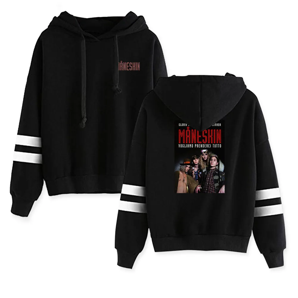 

Популярные толстовки с капюшоном Maneskin Merch, Модный пуловер для мужчин и женщин, уличная одежда в стиле Харадзюку, свитшот большого размера, сп...