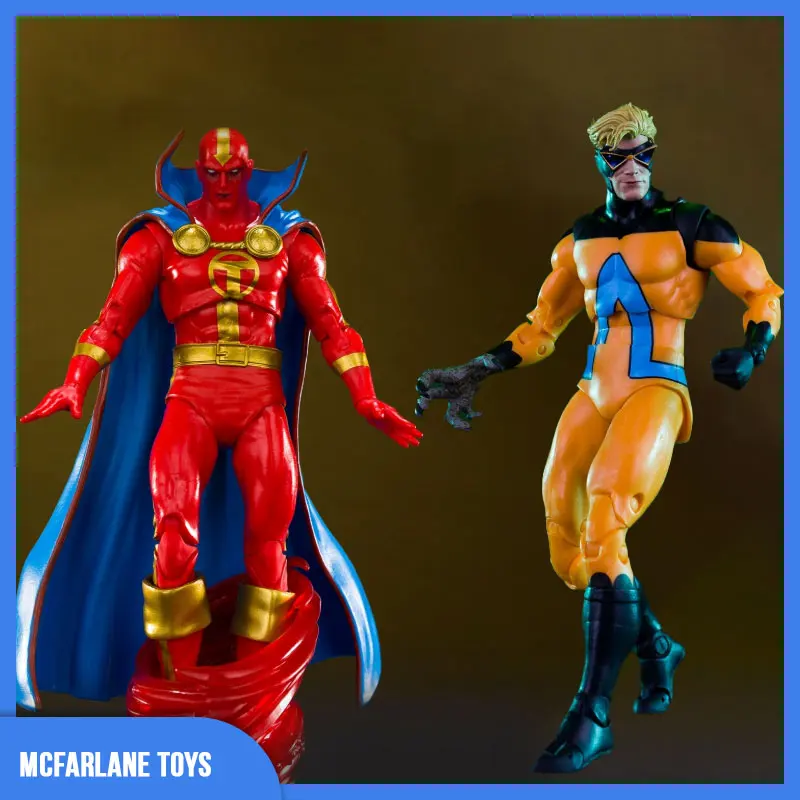 

Originate Mcfarlane Toys Red Tornado Animal Man Action Figure Doll Toys Model Garage Kit Collection Figure 18cm