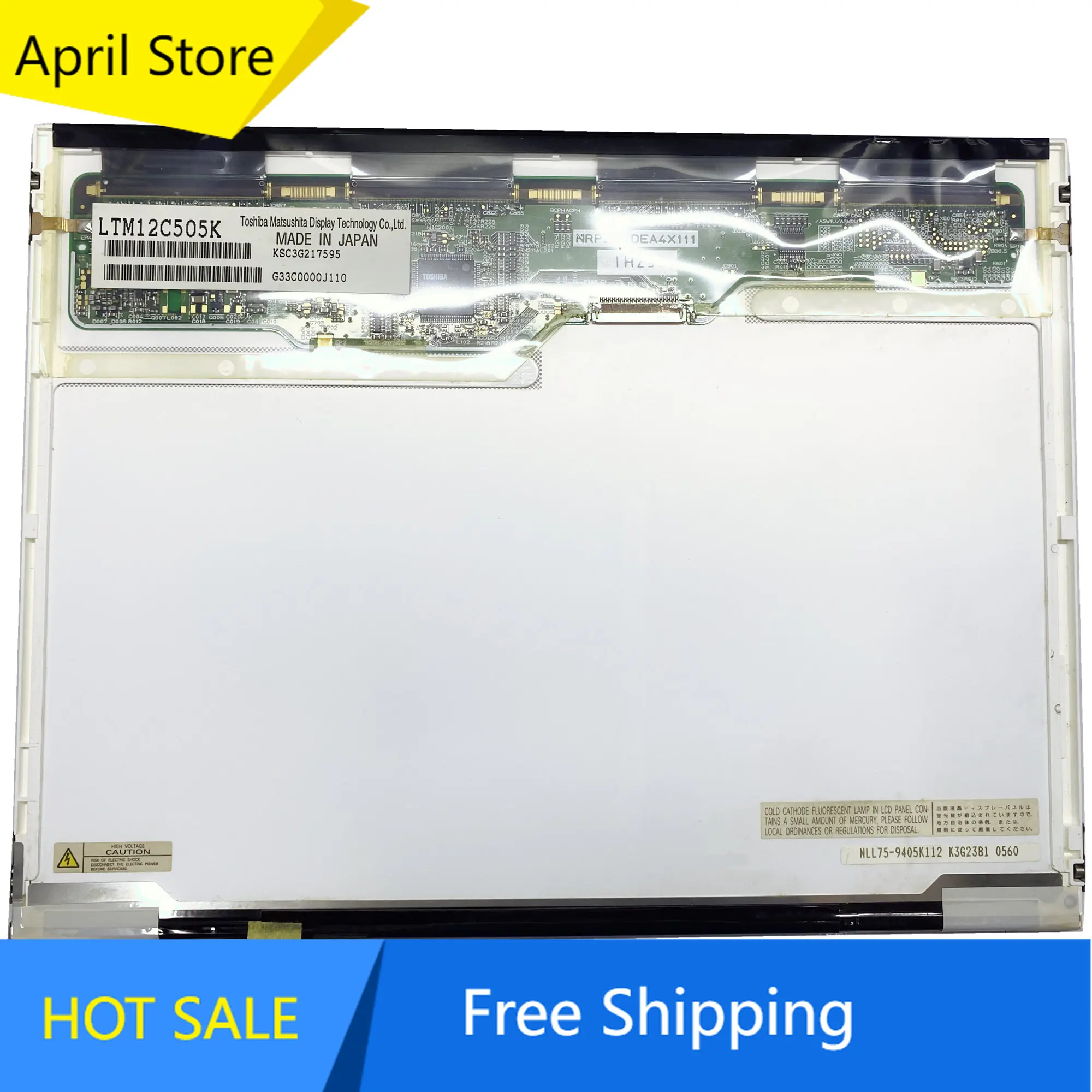 

LTM12C505K LTD121EA6F LTM12C505A LTM12C505F LTM12C505V LTM12C505W LTM12C505N LTM12C505X 12,1 ''ЖК-экран для ноутбука 1024 × 768