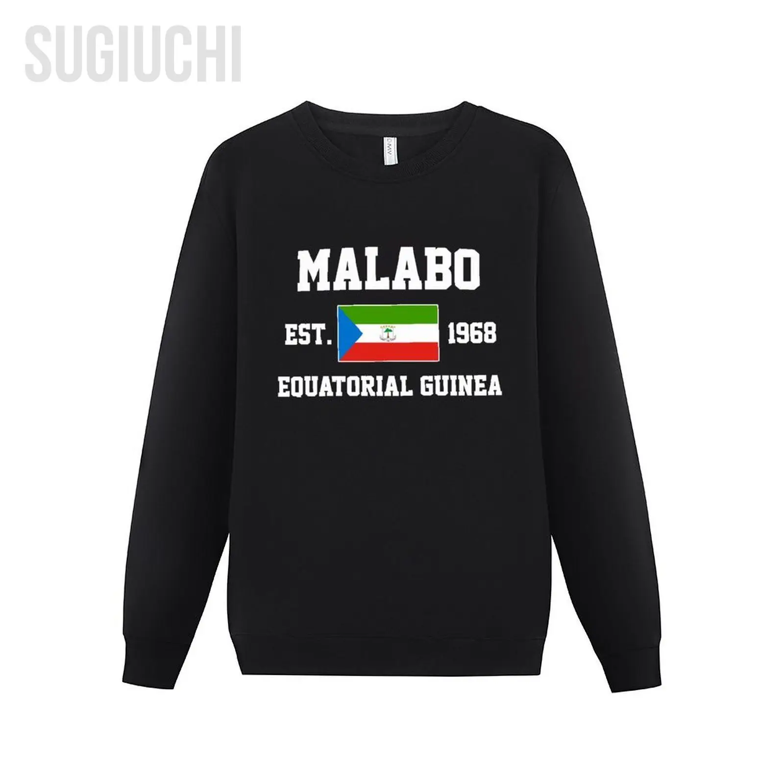 

Men Women Hoodies Equatorial Guinea EST.1968 Malabo Capital Hoodie Pullover Sweatshirts O-Neck Style Cotton Unisex