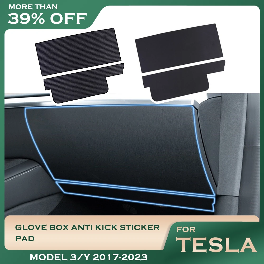 

Защитные накладки из углеродного волокна для Tesla Model 3, Защитная пленка с боковыми краями, защитные наклейки, модель 3 2023