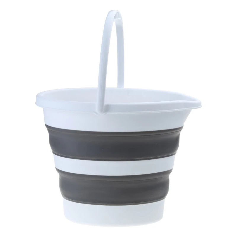 

Folding Bucket Washbasin Foldable Buckets Fishing Camping Washing Water Pail Outdoor Water Bucket with Handle Dropship