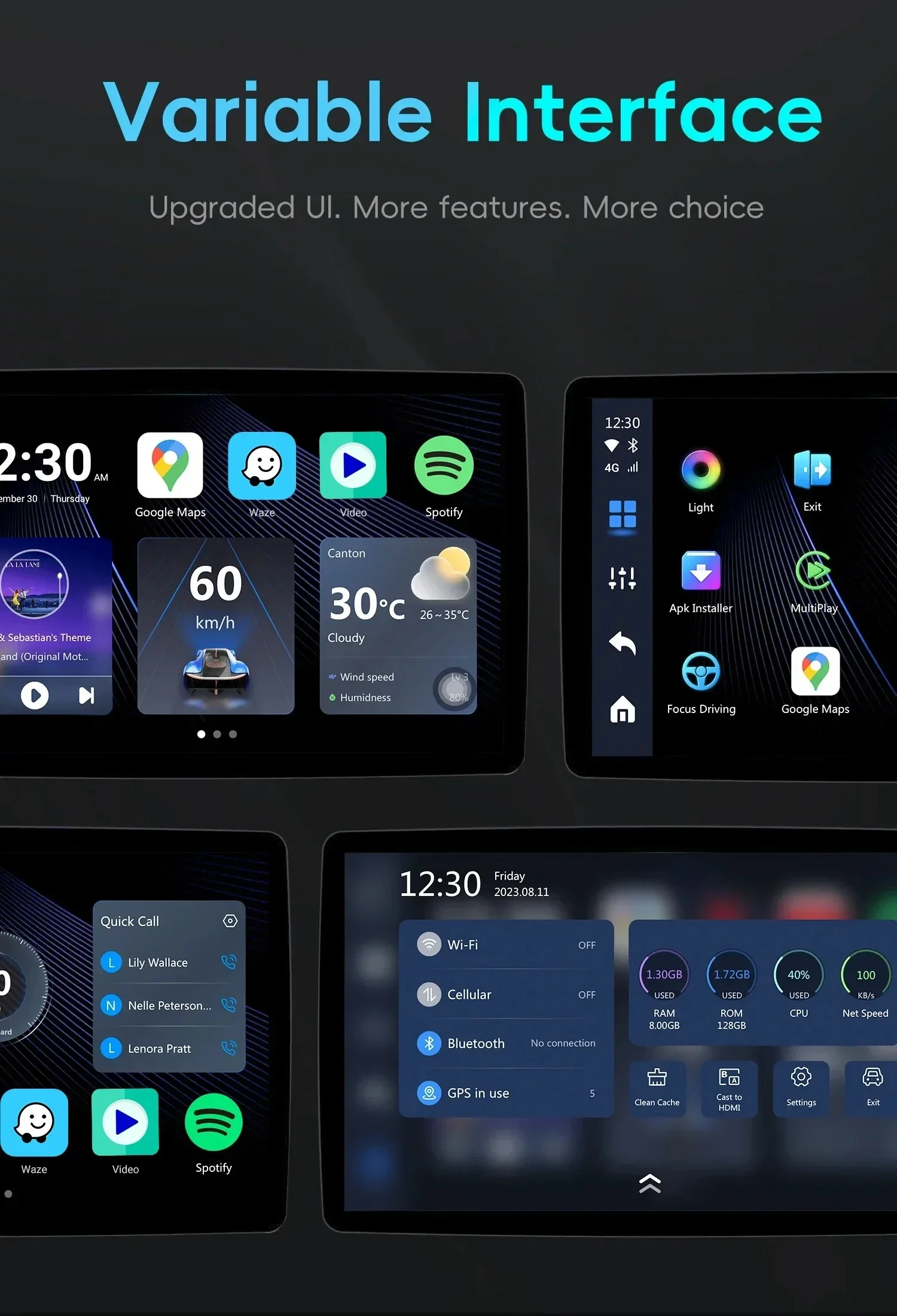 OTTOCAST PICASOU 3 CarPlay AI Box Беспроводная Android Auto TV Box