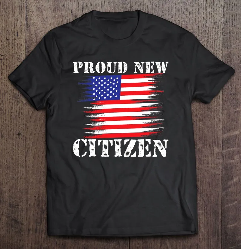 

Футболка мужская с принтом американского гражданина, флага США