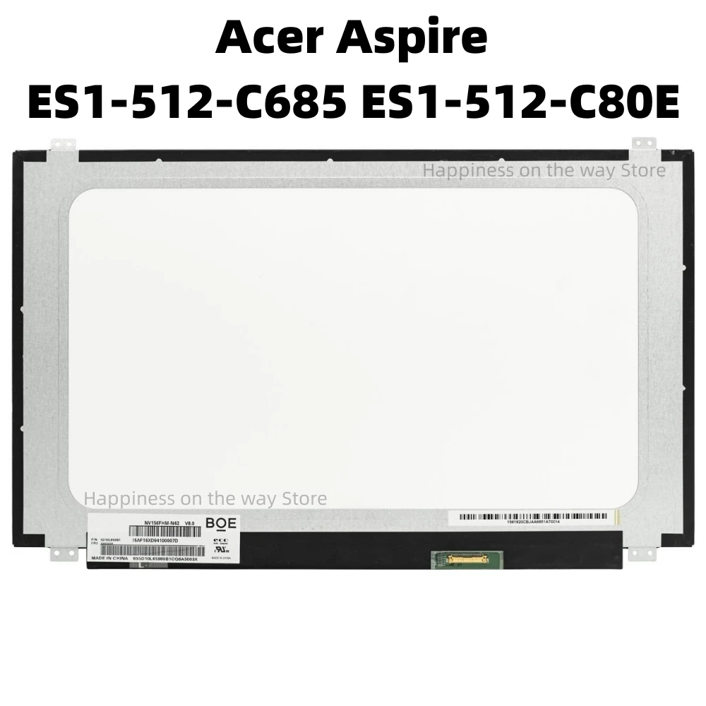 

Для Acer Aspire ES1-512-C685 ES1-512-C80E ЖК-экран 15.6" 1366x768 HD дисплей