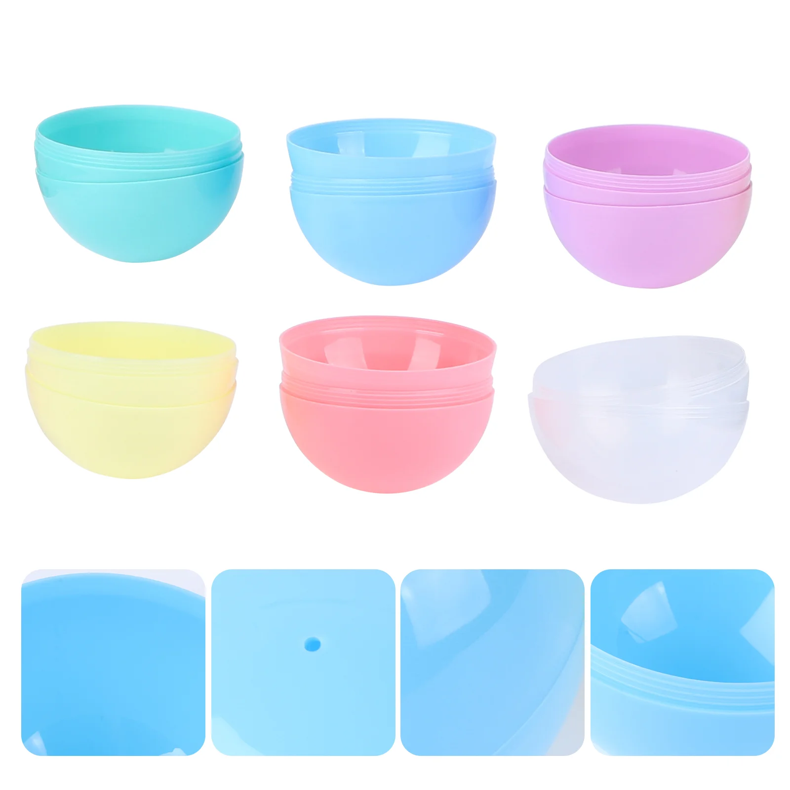 

Eastereggs Emptycapsules Eggballs Ovalmulti Packagingsurprise Filler Mold Bomb Bath Chocolate Colorful Prefilled Kids Grabber