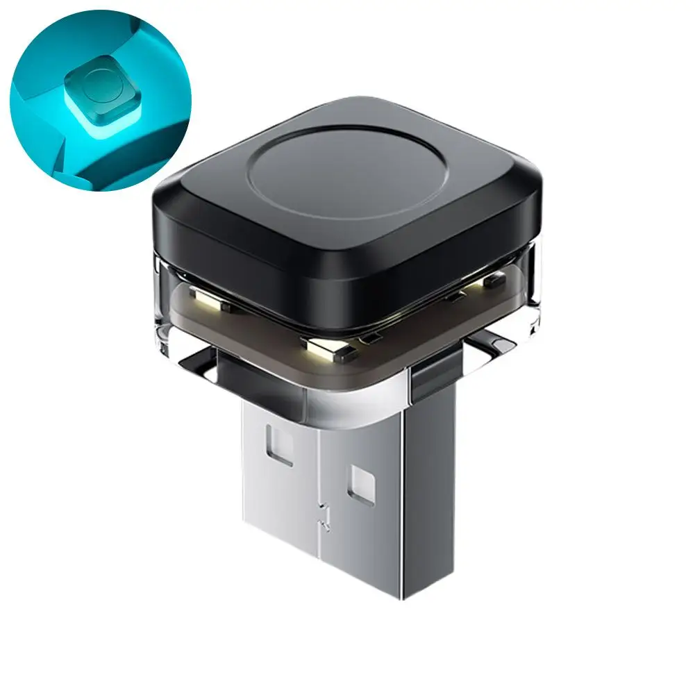 Мини-USB светодиодный интерьер автомобиля, окружающая атмосфера, светодиодные сигнальные огни, лампа для автоматического чтения, украшения, аксессуары для салона автомобиля