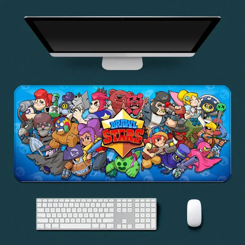 

Большой коврик для мыши с мультяшными звездами Leon, компьютерный коврик для мыши, компьютерный коврик для мыши, компьютерные геймеры, коврик ...