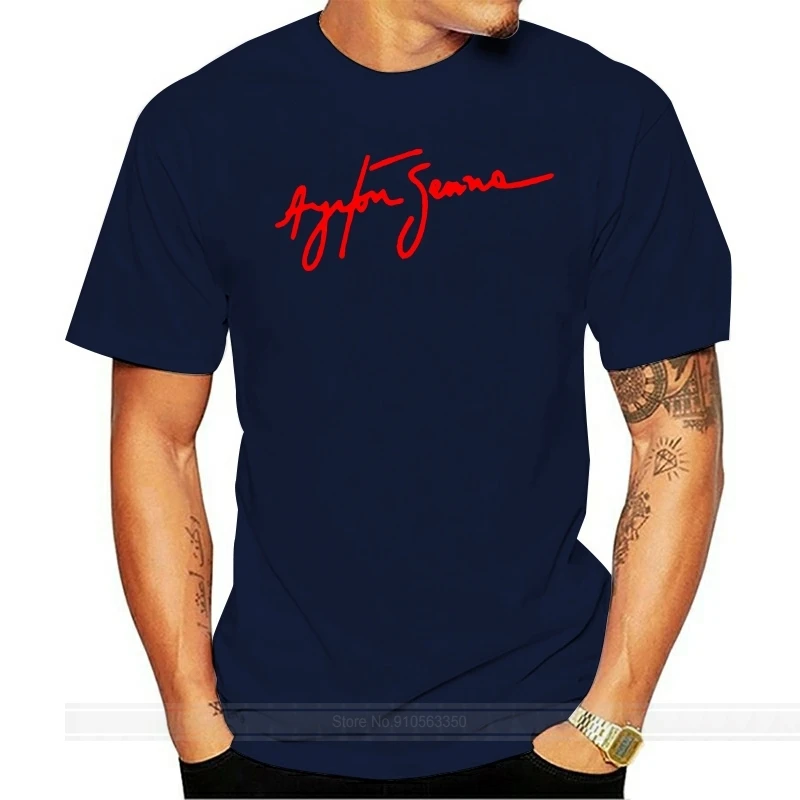 

Personalized Tshirt En Coton Hero Ayrton Senna Funny T Shirt Men Cotton Anti-wrinkle Big Sizes T-shirt Man Cool Tops Tees