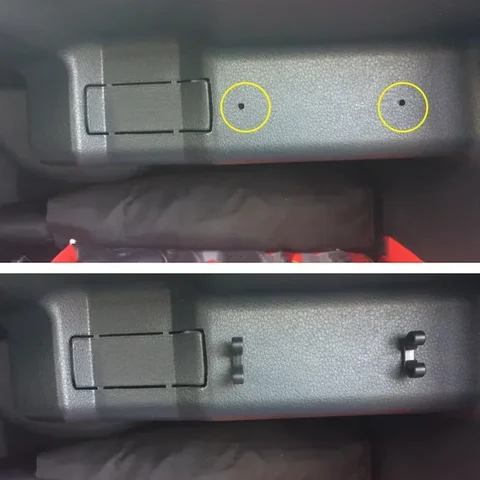 2x автомобиль для Nissan Almera N15 N16 N17 N18 1995 1996 1997 1998-2024 автомобильный бардачок, органайзер, замок, зажимы для лотка для карандашей, фиксированная пряжка