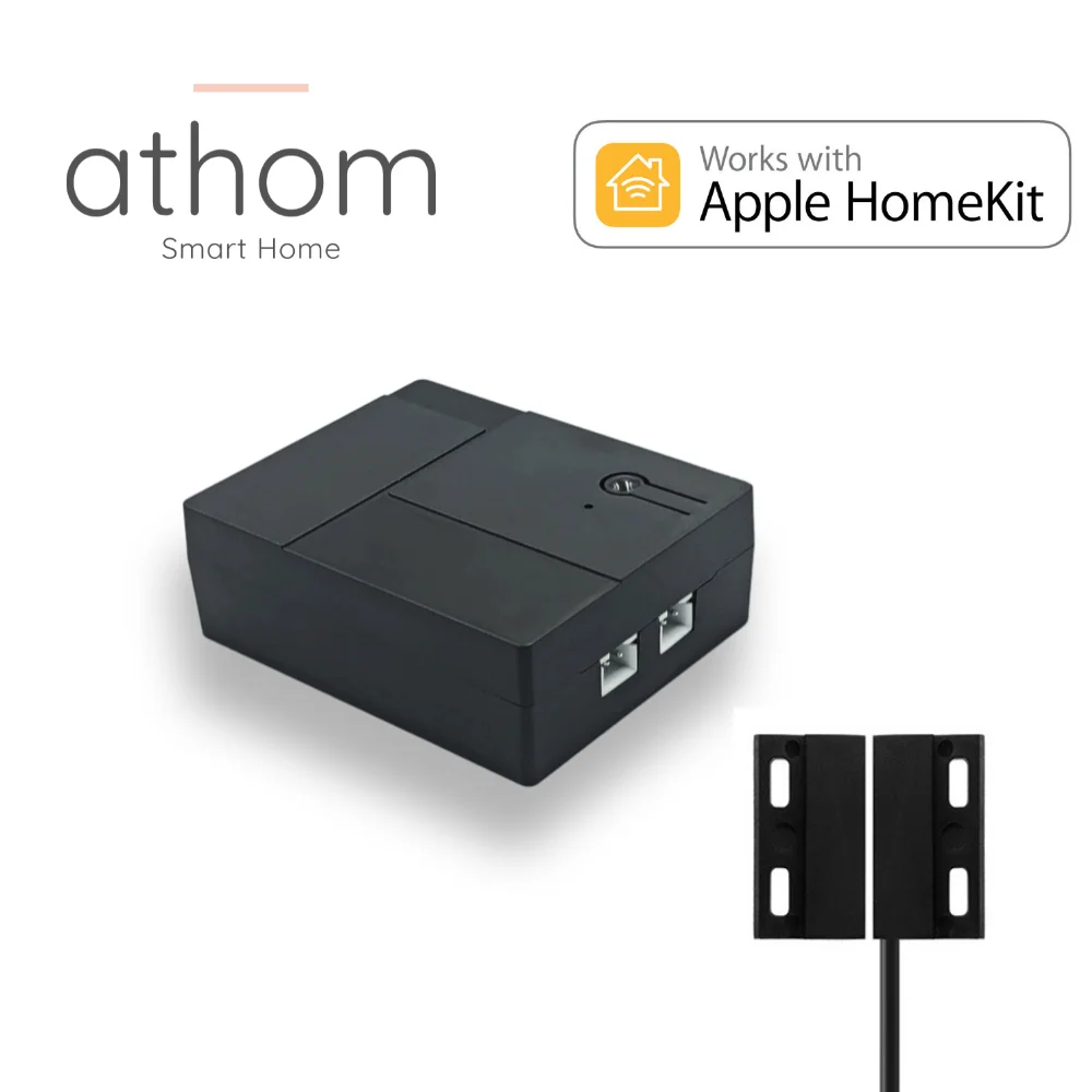 

ATHOM Homekit Smart Garage Door Opener Controller Siri Voice Control