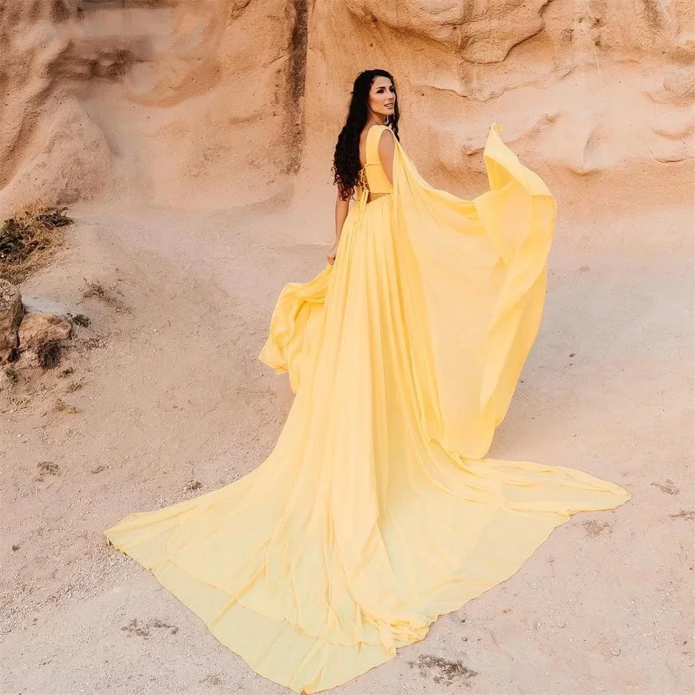 Элегантное шифоновое вечернее платье-трапеция на одно плечо с драпировкой и